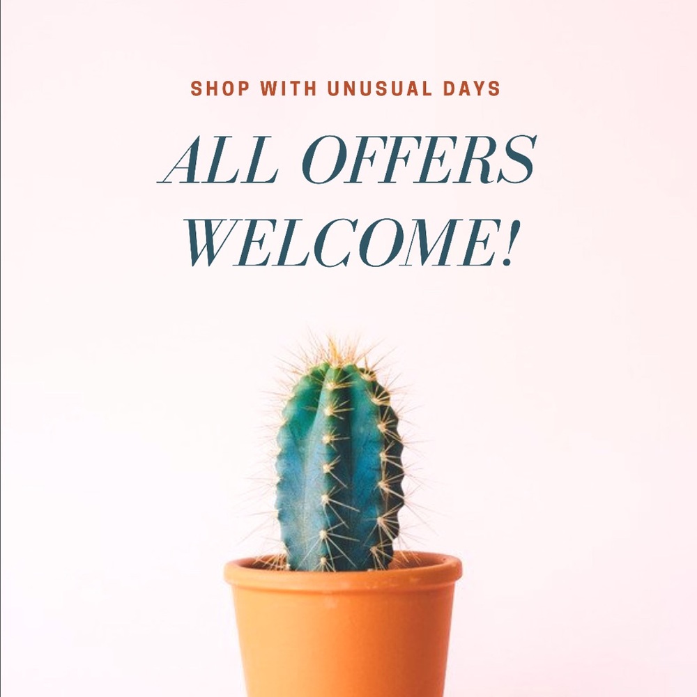 All offers welcome!